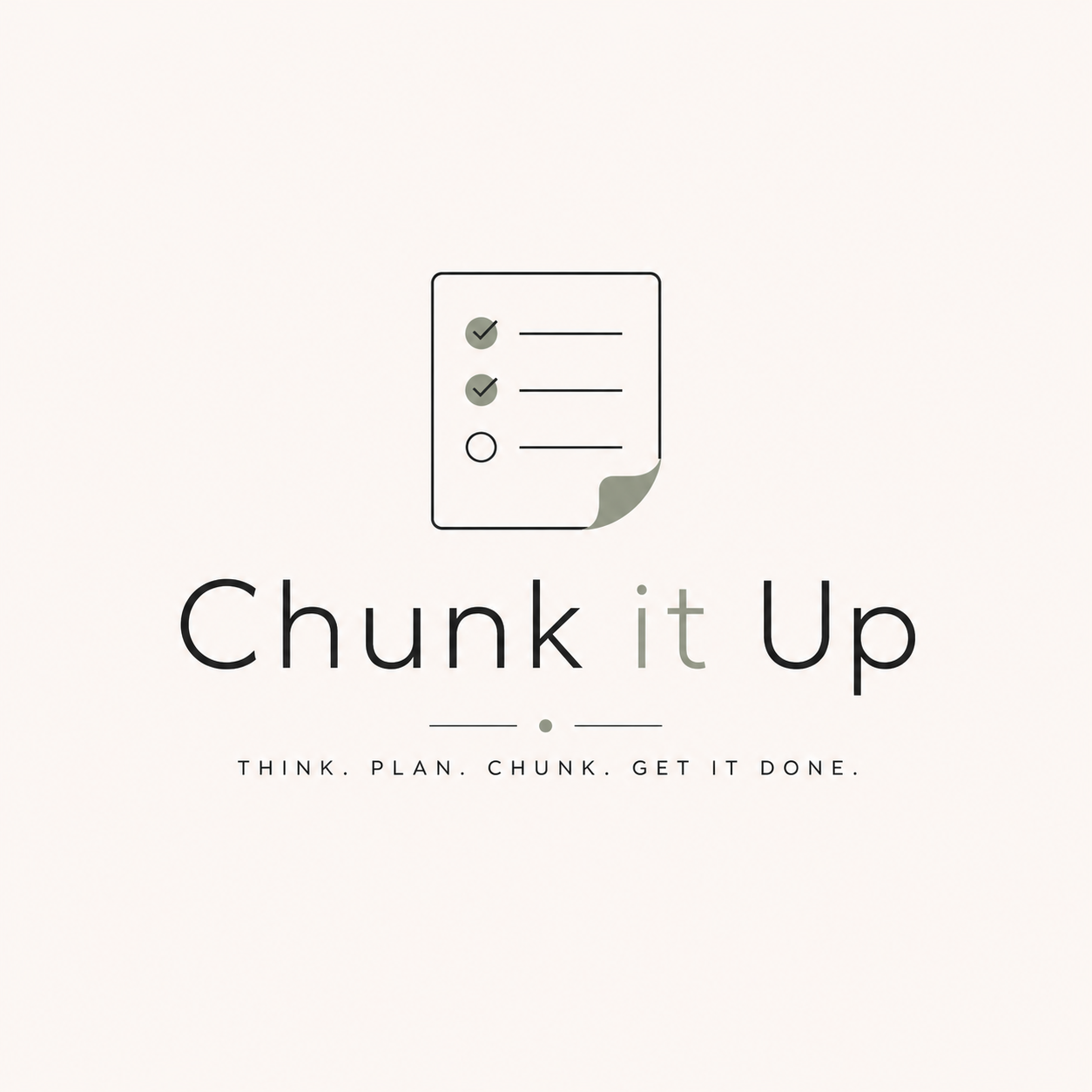 Chunk It Up logo
